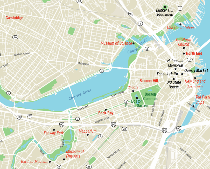 Boston Map